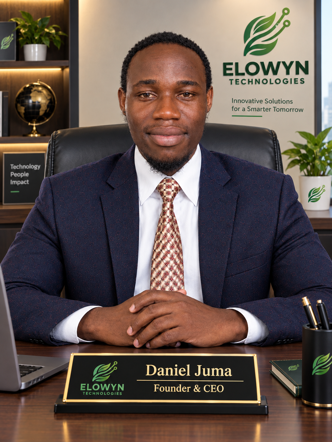 Daniel Juma, Founder and CEO of Elowyn Technologies